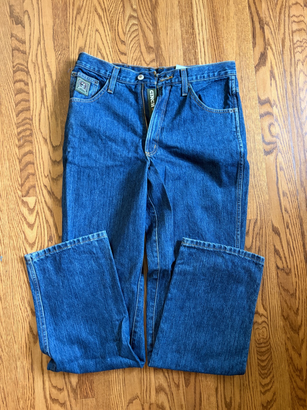 Cinch Men's Classic Blue Straight Jeans